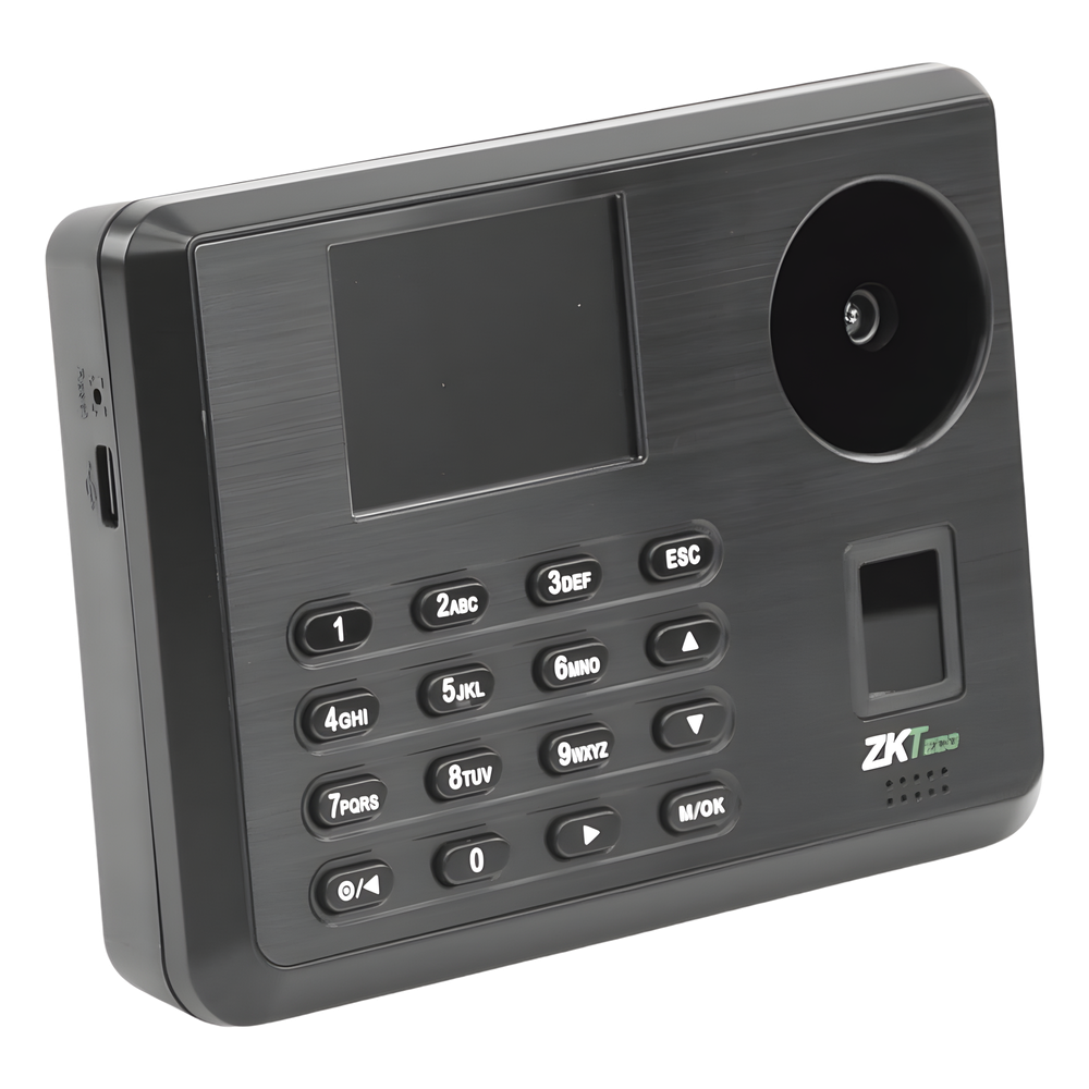 Terminal Biométrica de Palma y Huella / 600 Palmas 3,000 Huellas / Pantalla 2.8" / TCP/IP USB / 100,000 Eventos
