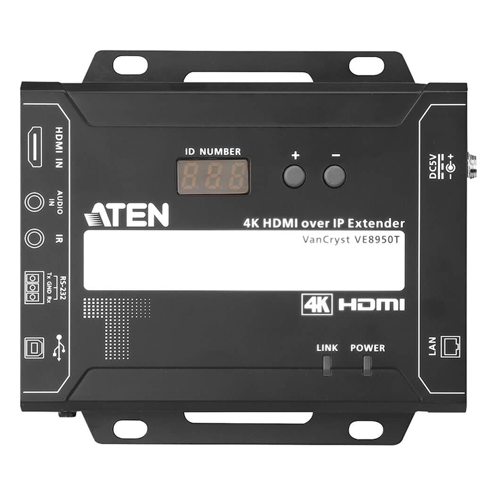 Transmisor Video sobre IP HDMI | 4K Ultra HD 4096x2160 @ 30Hz | Compresión Lossless con Latencia Ultra Baja | PoE Integrado | Video Wall 8x8 | Control RS-232 e IR | Compatibilidad con Aplicación Móvil | Escalabilidad Ilimitada