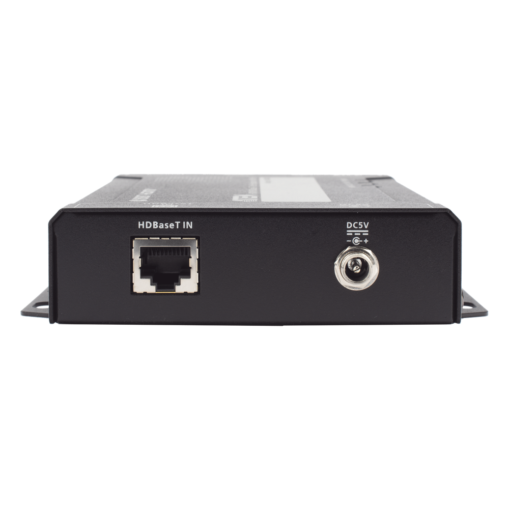 Receptor HDMI HDBaseT-Lite con PoH | 4K a 35 m (Cat 5e/6) / 40 m (Cat 6a/ATEN 2L-2910 Cat6); 1080p a 60 m (Cat 5e/6) / 70 m (Cat 6a/ATEN 2L-2910 Cat6) | HDBaseT Clase B | PoH PD |