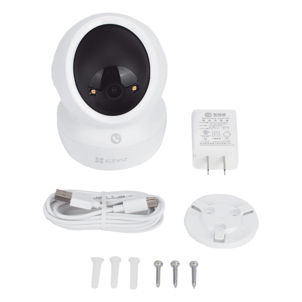 Cámara PT Wi-Fi / 4K (8 Megapíxeles) / Audio de Dos Vías / Visión Nocturna Inteligente en Color  / Detección Humana / Detección de Mascota / Llamada a la App con un toque / Almacenamiento en MicroSD y Nube