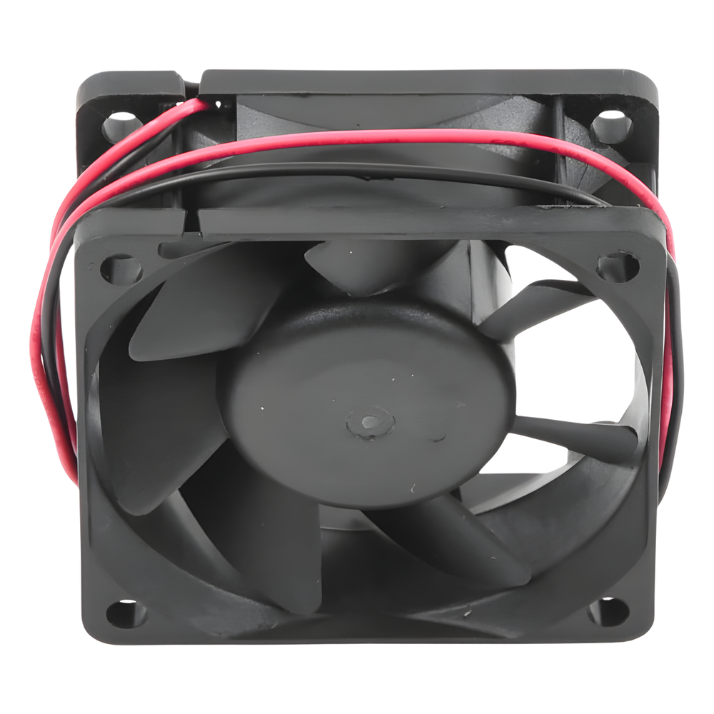 Ventilador Anticondensante Axial Cuadrado, 60x60x25 mm, 24 Vcc, 4500 RPM, 2.9 W, 0.12 A, Flujo de Aire de 25.0 CFM, Unión Sellada.