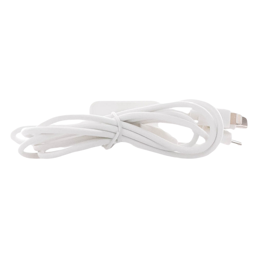 Cargador de pared USB de 5 Vcc 2A / Multi-puertos / USB-C / Micro USB / Tipo C / Lightning (iPhone) / Extensión de cable 1.2 metros
