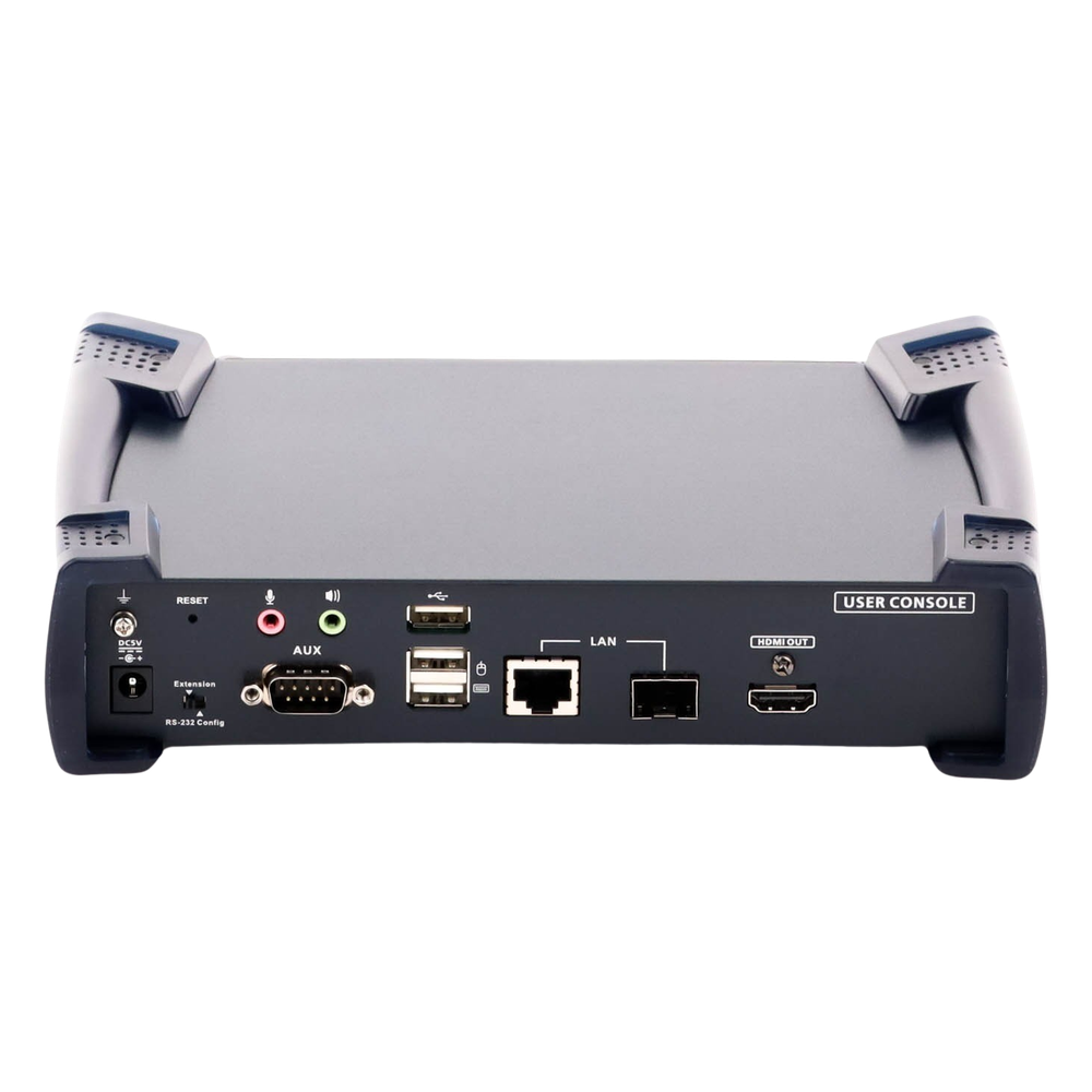 Unidad receptora extensora 4K HDMI KVM sobre IP